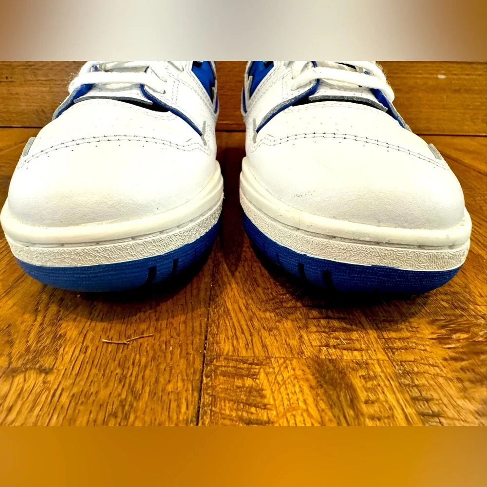 New Balance 550 White Team Royal‎ Blue Worn Once Men’s size 5 Women’s size 6.5